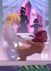 the-legend-of-zelda-porn-hentai-–-sex-from-behind,-blue-lips,-green-eyes,-areola,-male/female,-male-penetrating
