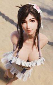 final-fantasy-free-sex-art-–-swimsuit,-sidelocks,-sand,-ass,-hands-behind-back