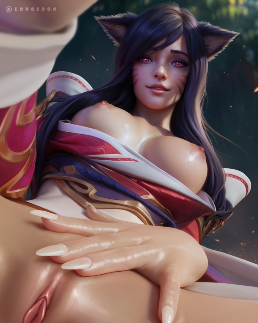 league-of-legends-xxx-art-–-ahri,-medium-breasts,-black-hair,-longeron,-hair,-riot-games
