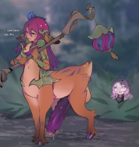 briar-sex-art,-lillia-sex-art-–-purple-penis,-deer-ears,-hung-futanari,-back-view,-asshole,-light-skinned-futanari,-equine
