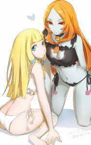 the-legend-of-zelda-rule-–-smiling,-blonde-female,-midna,-choker,-smiling-at-viewer,-blonde-hair