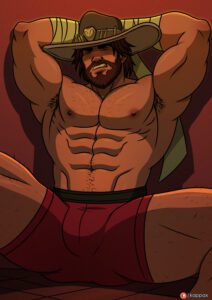 overwatch-porn-–-armpit-hair,-male-only,-blizzard-entertainment,-bara,-male,-manly