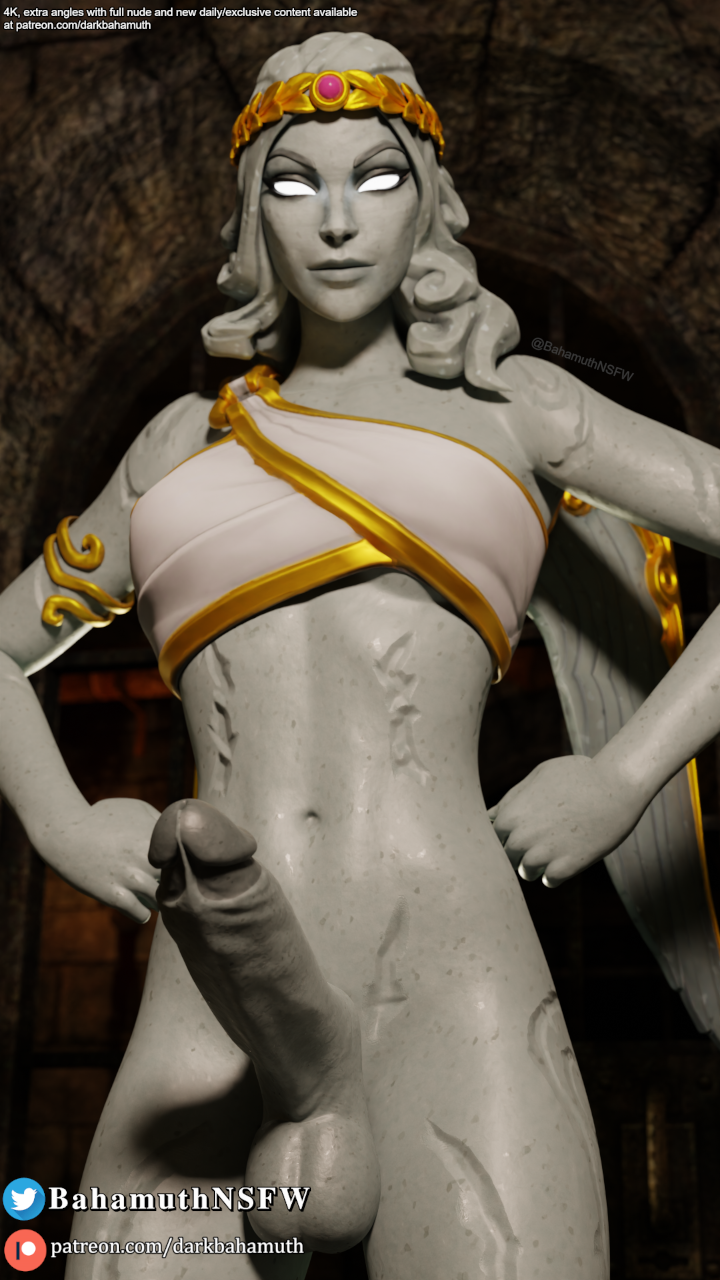 fortnite-hentai-–-darkbahamuth,-futa-only,-futanari,-big-penis,-stone,-statue