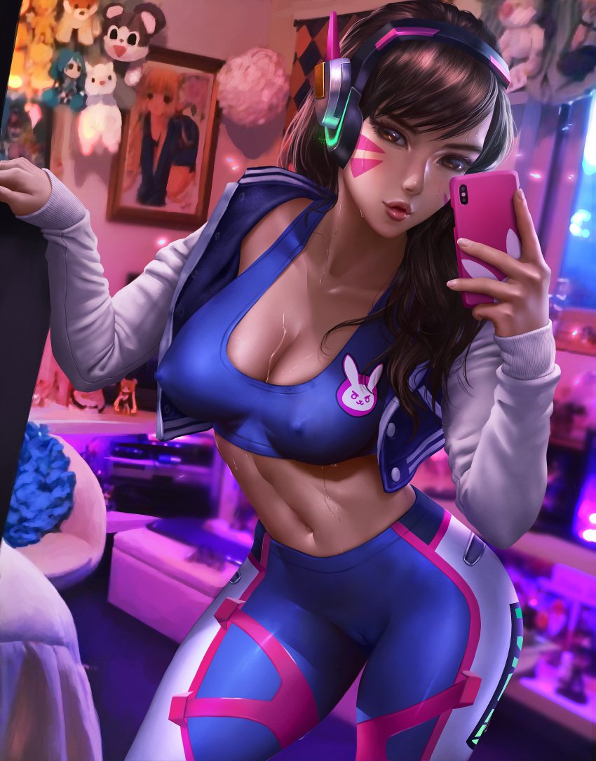 overwatch-hentai-xxx-–-solo,-female-only,-blizzard-entertainment,-leggings,-d.va