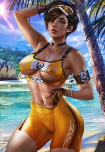 overwatch-free-sex-art-–-female-only,-high-resolution,-choker,-blizzard-entertainment