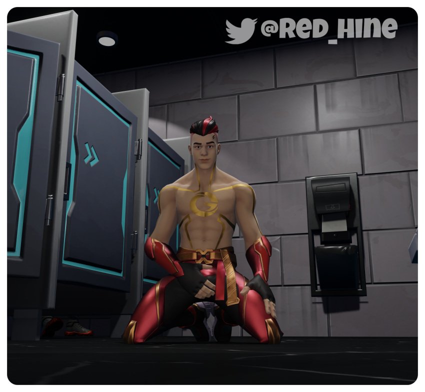 fortnite-hentai-–-red-hair,-grefg,-on-knees,-thegrefg,-touching-penis,-male-only,-restroom