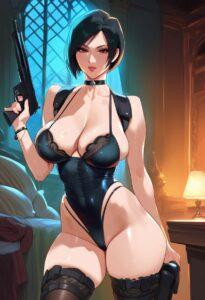 Resident Evil Rule Porn - standing, indoors, short hair, ai generated, gun 2 resident-evil-rule-porn-–-standing,-indoors,-short-hair,-ai-generated,-gun