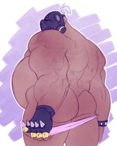 overwatch-game-porn-–-tattoo,-muscles,-solo-male,-mask