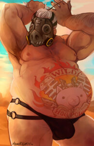 overwatch-game-porn-–-momodeary,-solo,-overweight,-roadhog,-tattoo,-male