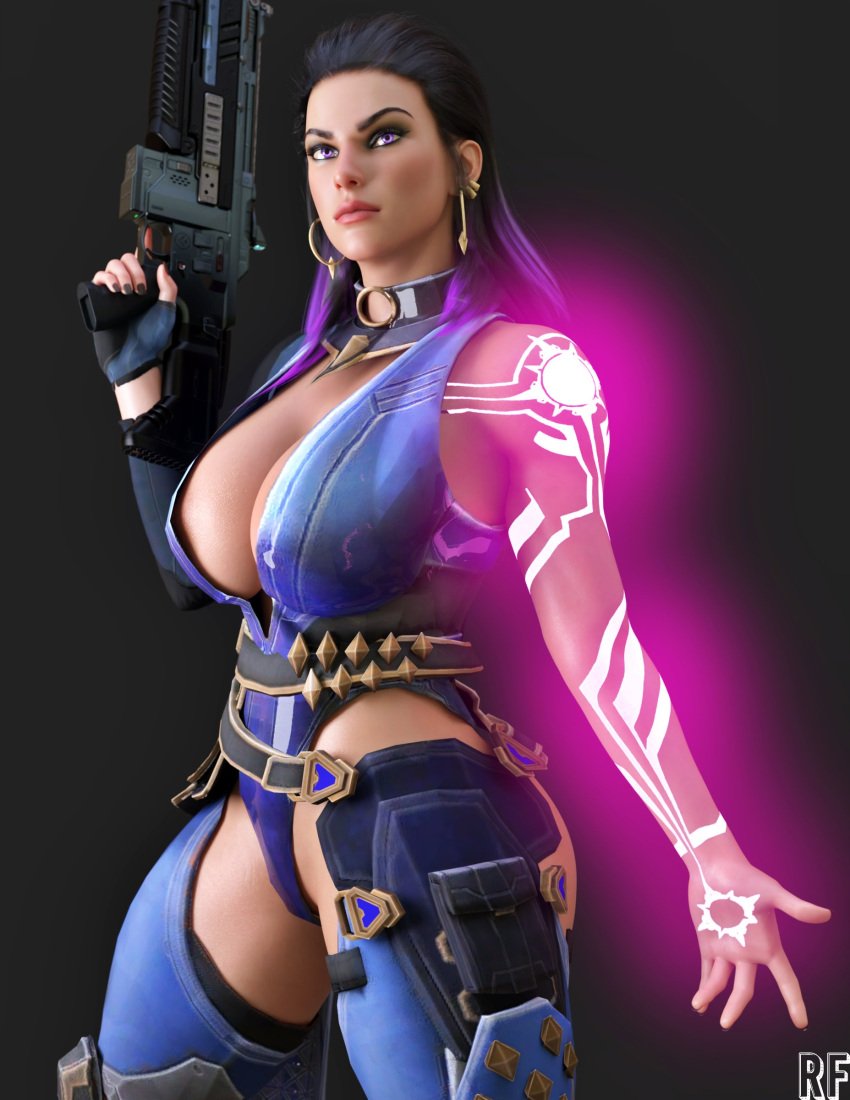 reyna-rule-xxx-–-black-hair,-purple-eyes,-female,-female-only,-weapon,-ls