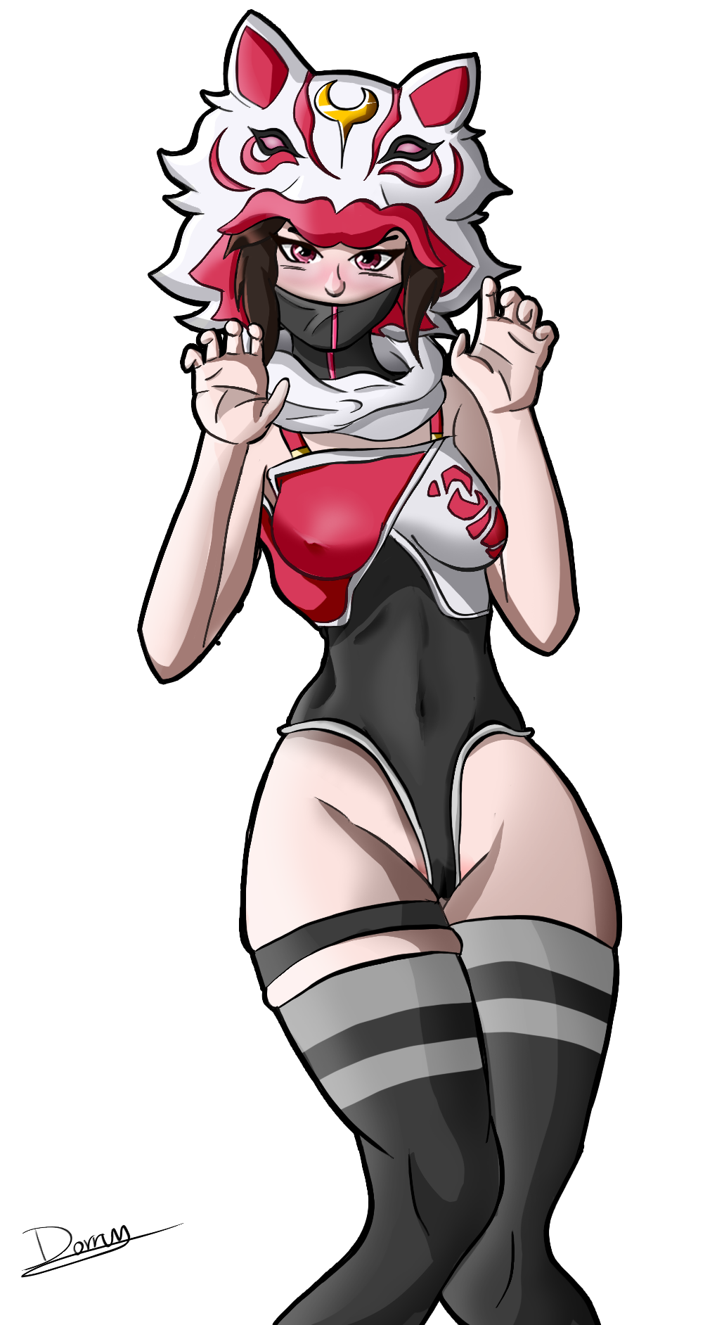 vi-xxx-art-–-female,-fox,-fox-ears,-curvy,-red-eyes,-nipples-visible-through-clothing