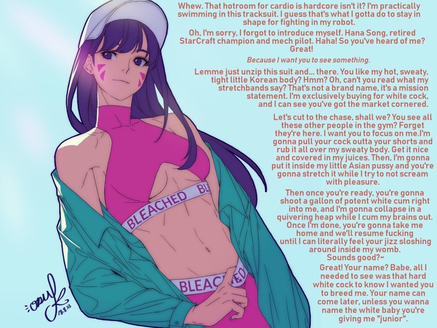 overwatch-game-hentai-–-korean,-text-focus,-small-boobs,-bleached