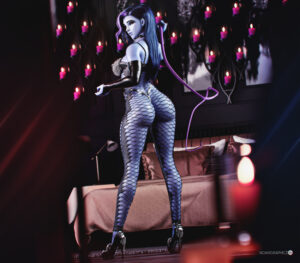 overwatch-game-hentai-–-bubble-butt,-purple-hair,-standing,-high-heels,-blizzard-entertainment
