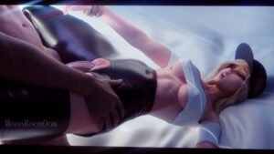 overwatch-porn-hentai-–-cropped-legs,-leather-clothing,-hip-grab,-crop-top,-blizzard-entertainment,-leggings