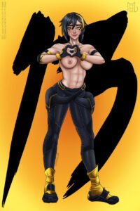 hush-free-sex-art-–-leggings,-nipples,-eyelashes,-makeup,-black-gloves