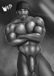 overwatch-hentai-–-seductive-look,-beard,-naked,-reaper