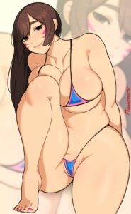 overwatch-hentai-art-–-bikini,-breasts,-thick-thighs,-swimsuit,-female