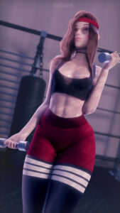 overwatch-sex-art-–-gym,-female,-legging,-dumbbell