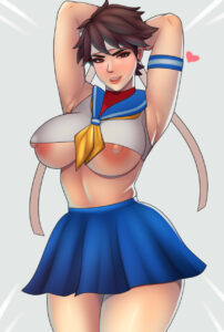 fortnite-hentai-–-underboob,-street-fighter-alpha-akura-kasugano,-street-fighter,-nipples-showing,-street-fighter-alpha