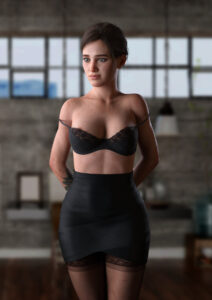 ellie-hentai-art-–-hourglass-figure,-standing,-female,-the-last-of-us-ide-hips,-business-suit