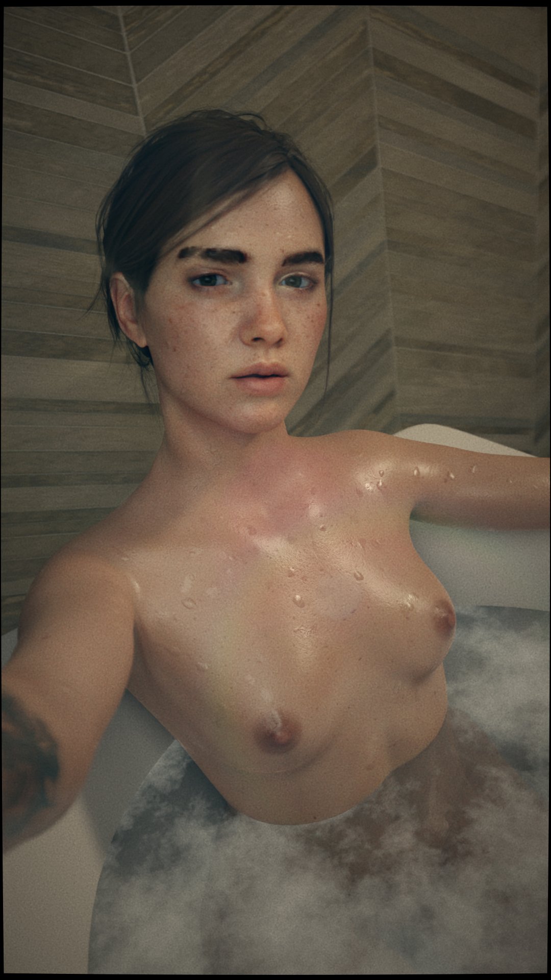 ellie-porn-–-bathtub,-pale-skin,-looking-at-viewer,-half-updo