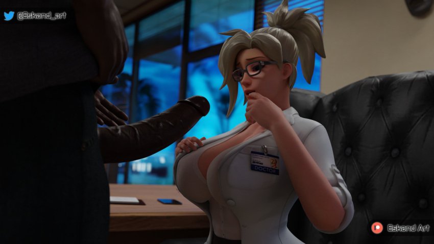 overwatch-hentai-–-mercy,-penis-on-face,-glasses,-,-male