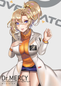 overwatch-hot-hentai-–-short-skirt,-fully-clothed,-mercy,-tight-fit,-dr.-ziegler