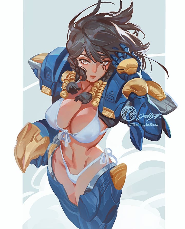 overwatch-rule-xxx-–-midriff,-underwear,-big-breasts,-blizzard-entertainment,-female,-armor