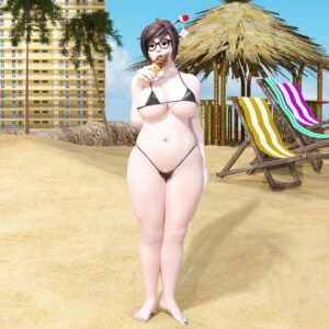mei-hentai-–-bikini,-ice-cream,-beach
