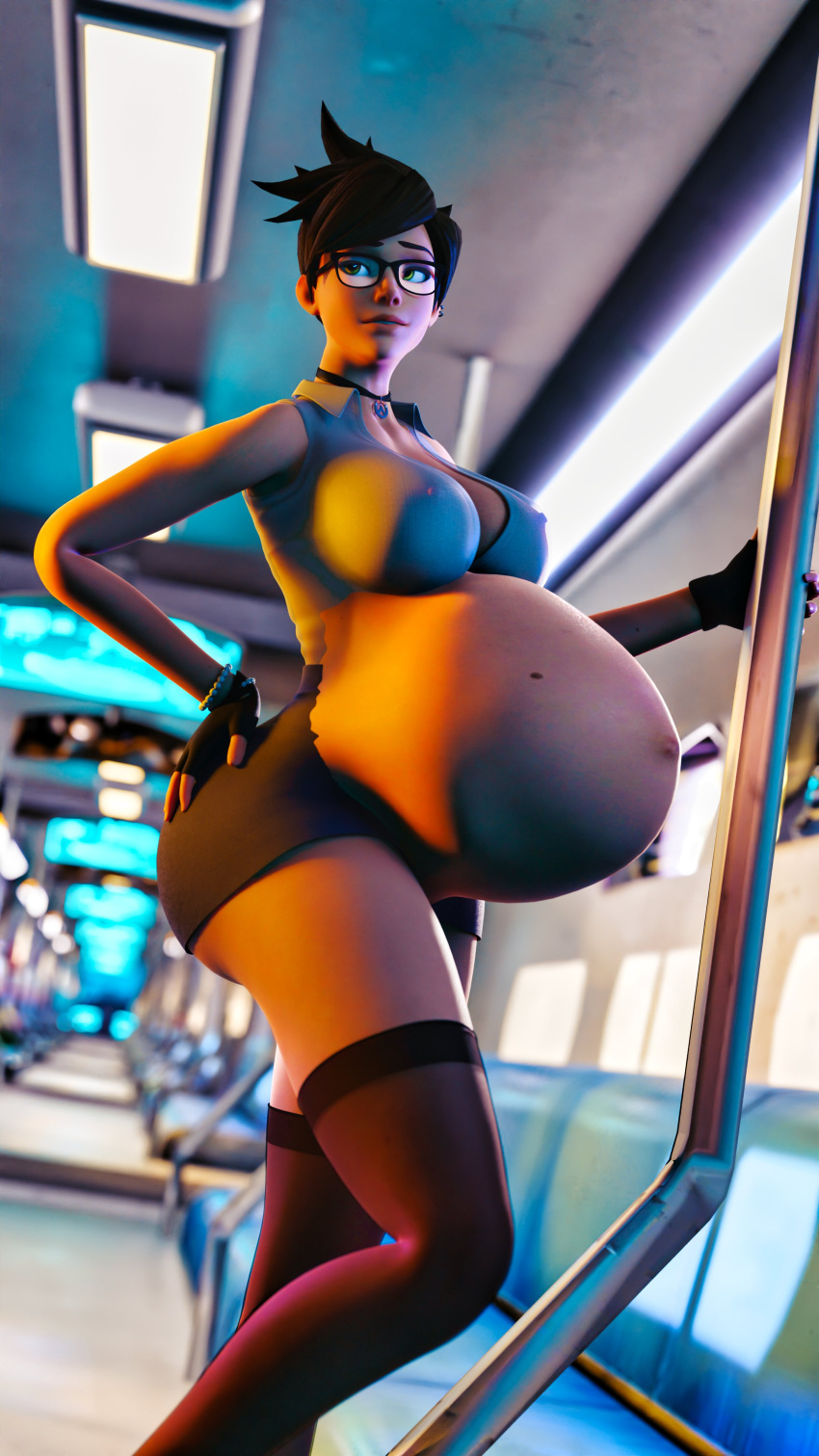 Belly 3d Porn - Overwatch Porn - Big Belly, Large Breasts, Clubzenny, Nipple Bulge, Ls,  Breasts, 3d - Valorant Porn Gallery