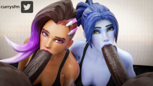 overwatch-game-porn-–-purple-eyes,-looking-at-viewer,-blender,-dark-skinned-female,-big-penis
