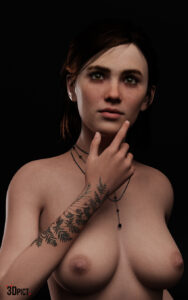 ellie-hentai-xxx-–-medium-breasts,-tattoo,-green-eyes,-tattooed-arm,-black-background,-topless,-nudity