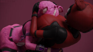 cuddlepool-porn-hentai-–-meatroza,-red-fur,-pink-hair,-cuddle-team-leader,-yuri,-hugging-breasts