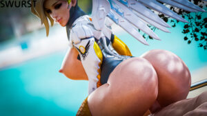 overwatch-hentai-–-looking-back,-mercy,-nipples,-cfnm,-cowgirl-position,-riding-penis
