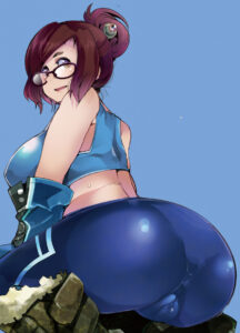 mei-game-hentai-–-solo-focus,-cameltoe,-skin-tight,-brown-hair,-female-focus,-breasts,-large-breasts