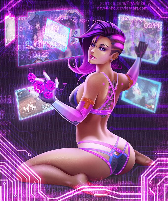 overwatch-hentai-art-–-looking-back,-ass,-lingerie