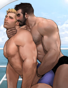 overwatch-game-hentai-–-male-only,-muscles,-blizzard-entertainment,-gabriel-reyes,-soldier-76