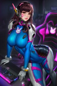 overwatch-xxx-art-–-female,-tight-clothing,-solo,-asian,-blizzard-entertainment,-d.va