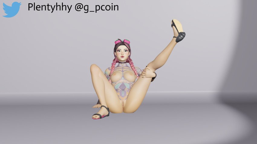 jules-game-porn-–-pink-hair,-black-nails,-female,-fortnite:-battle-royale