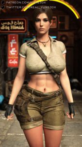 Tomb Raider Game Porn - lara croft, pinup pose, yume3dx, lara croft (survivor), 3d file 01c198dc9ff43c5f076b784d13002a92