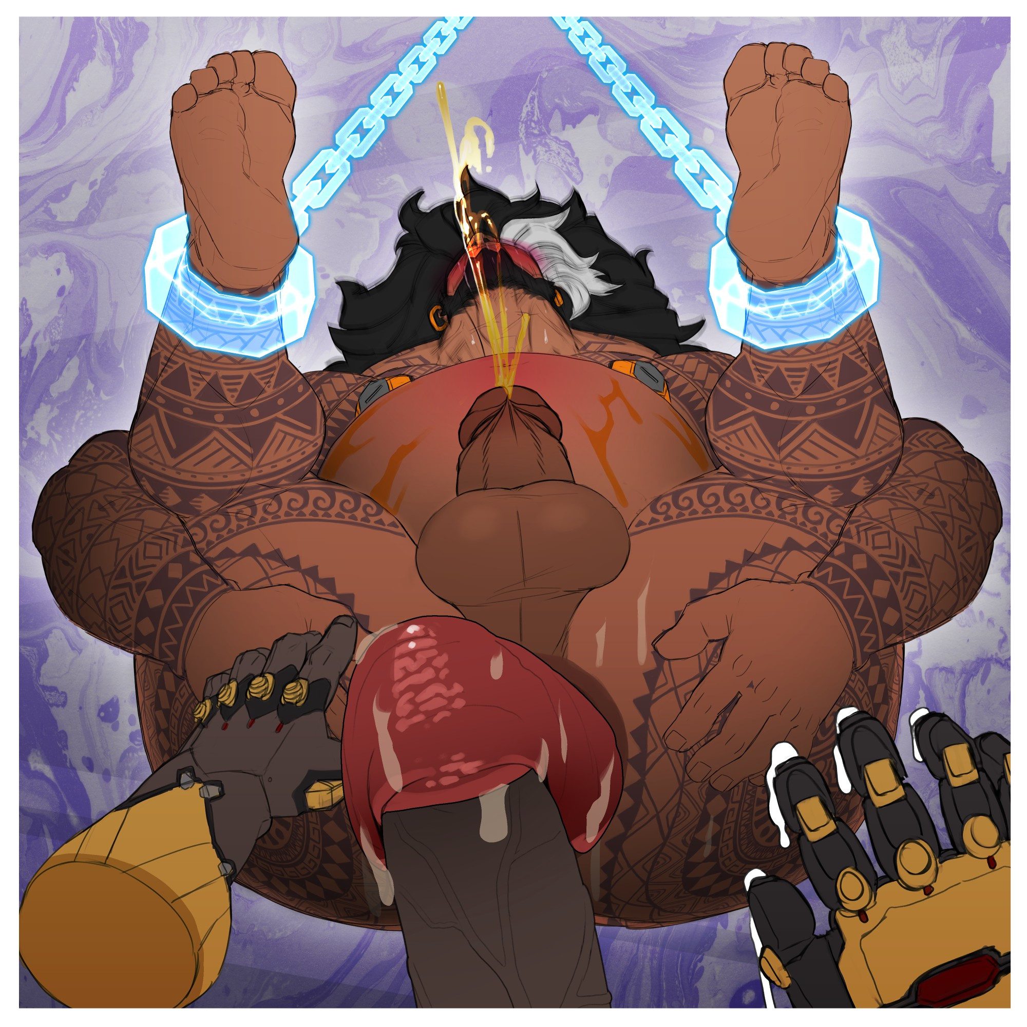 Overwatch Hentai Art - urine, gay, stretched anus, yaoi, male, filled belly, feet up file 059ddc848e1878188bed0f75bb550baa