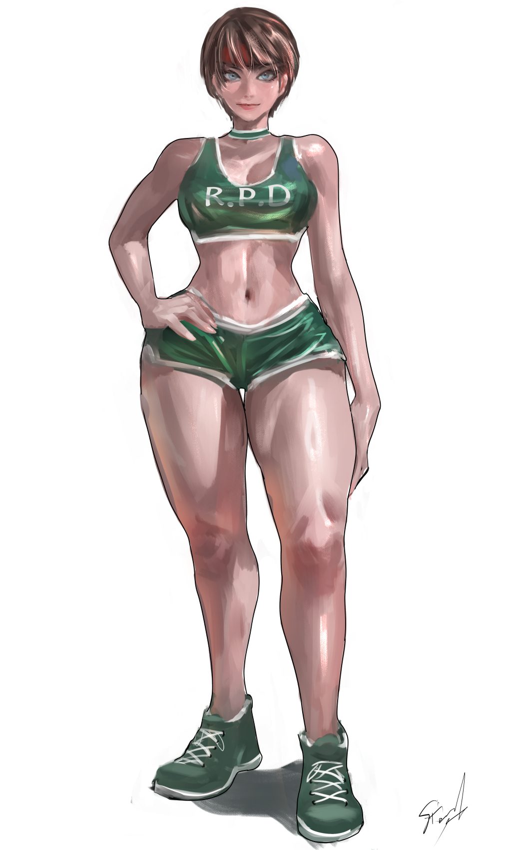 Resident Evil Hentai Porn - female, breasts, tanktop, belly button, 1girls, tomboyish file 093f213a70315a2926f4e704404dbc10