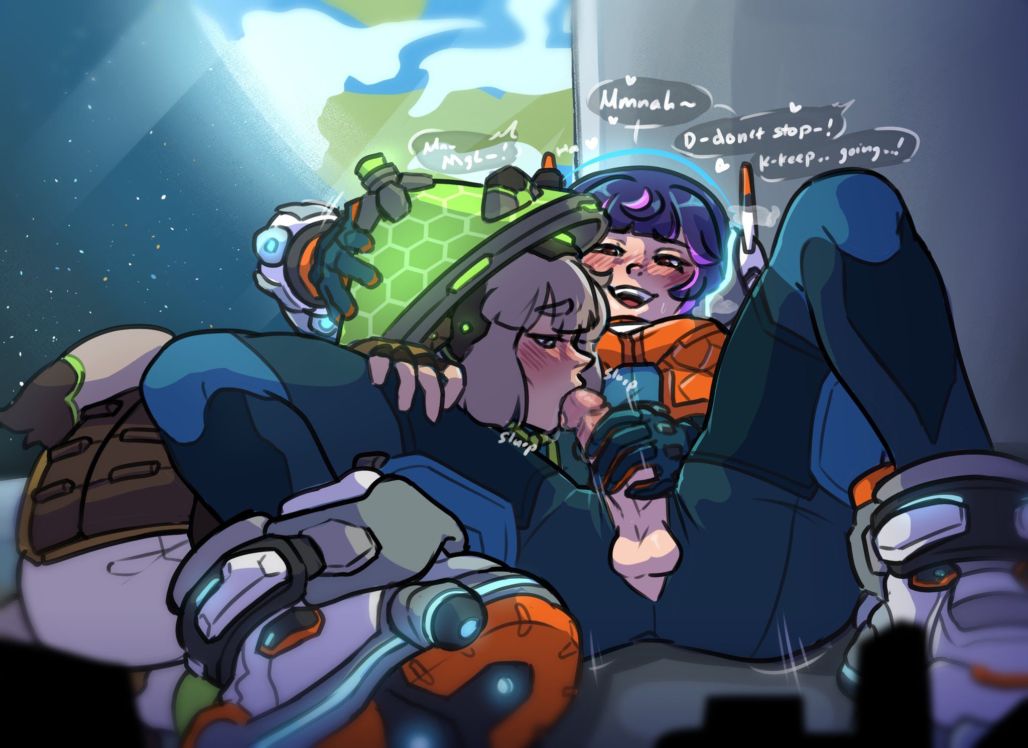 Juno Rule Xxx - purple hair, text, white hair, futanari, original character, oc file 09b86ce64f880924efce56611779246e