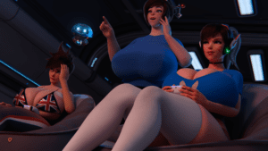 Mei Rule - male, tracer, big boobs, large breasts file 0cce1eeb508aa9139b205bb809a36d38