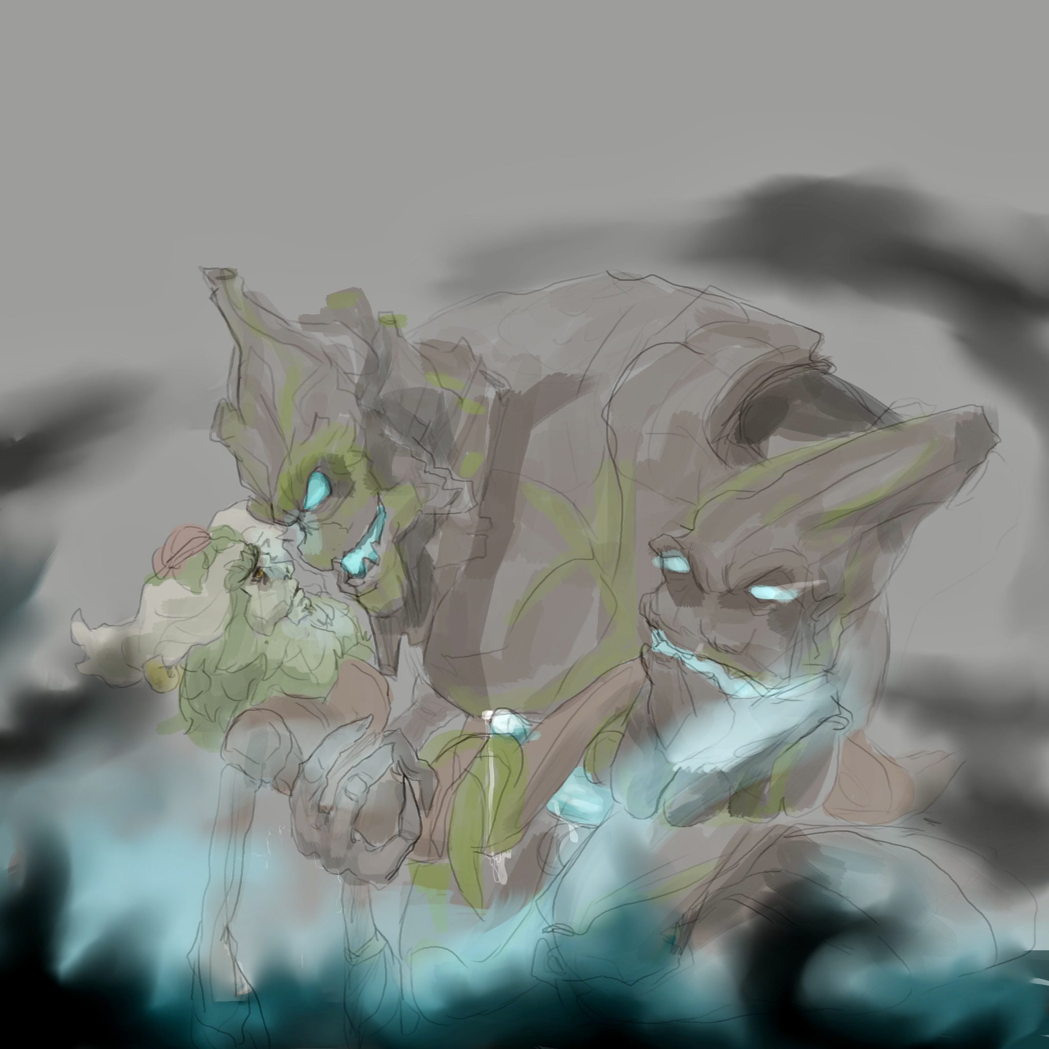 League Of Legends Hentai Art - ivern bramblefoot, monster cock, glowing genitalia, trees, forced file 0e532869d8b1f46bad231e73f851a57f