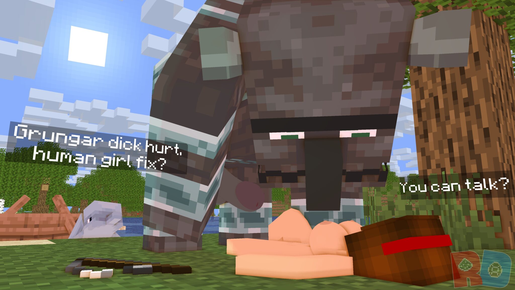 Dolphin Sex Art, Ravager Sex Art - erect nipples, mine-imator file 11659cc34f9371fef6e6ef0003f61659 scaled