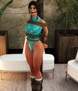 Tomb Raider Sex Art - 1girls, solo, one-piece swimsuit, samsa23 file 11953b58ea272d34754d0600d1f18e40