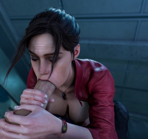 Resident Evil Hentai Art - blowjob, huge penis, claire redfield file 15b4468d6378343351569c459afd296c
