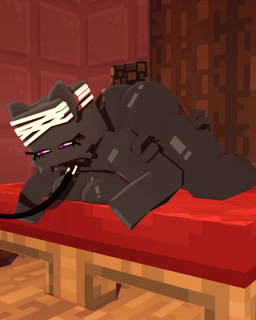 Minecraft Porn Hentai - leashed collar, mammal, looking at viewer, humanoid, breasts, catgirl file 17c5d54bbf71fb7c2d8f7a67e49260f2