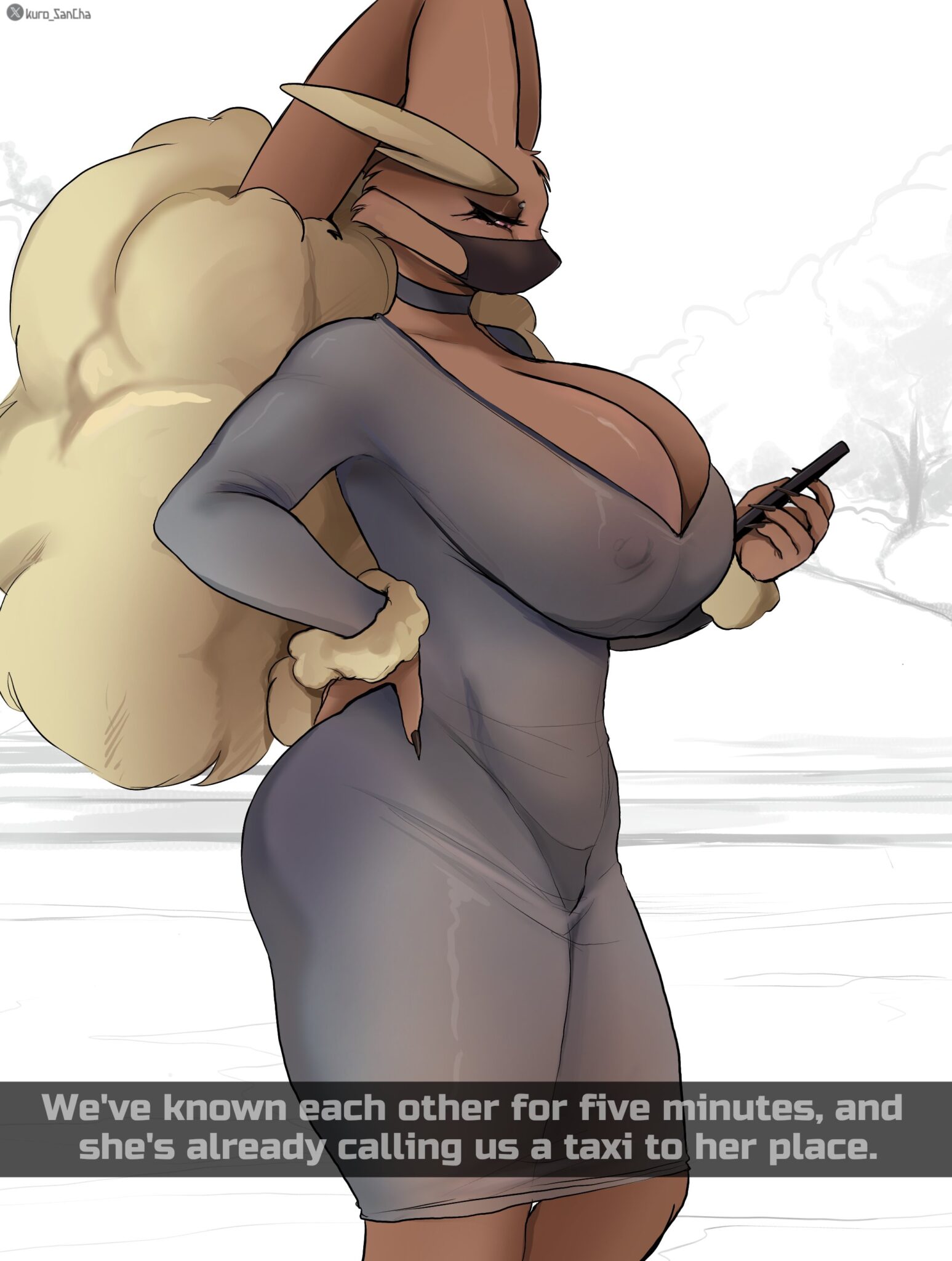 Pokemon Hentai - big breasts, electronics, female, hi res, dress, 2026, anthro file 188b7efeef1efba572a2f9d83543e939 scaled